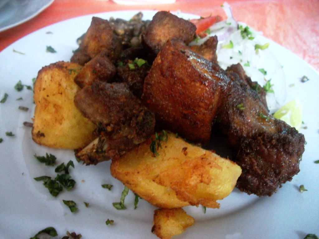 Chicharrones de cerdo